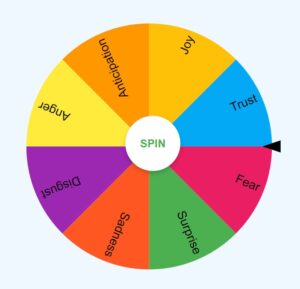 emotional wheel picker