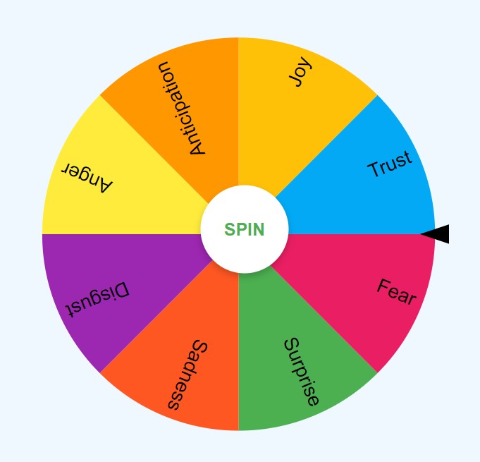 emotional wheel picker