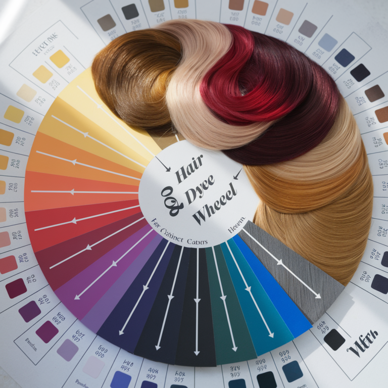 Hair Dye Wheel