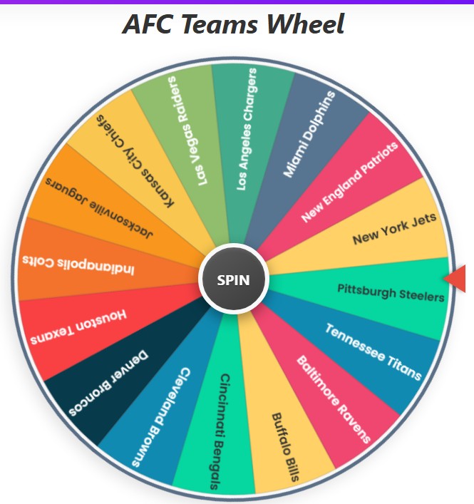 afc team picker