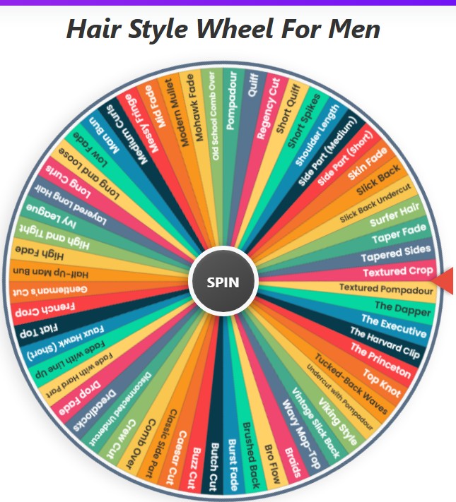 haircut wheel