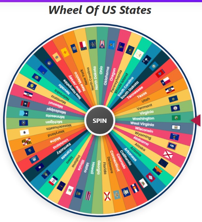 wheel of states