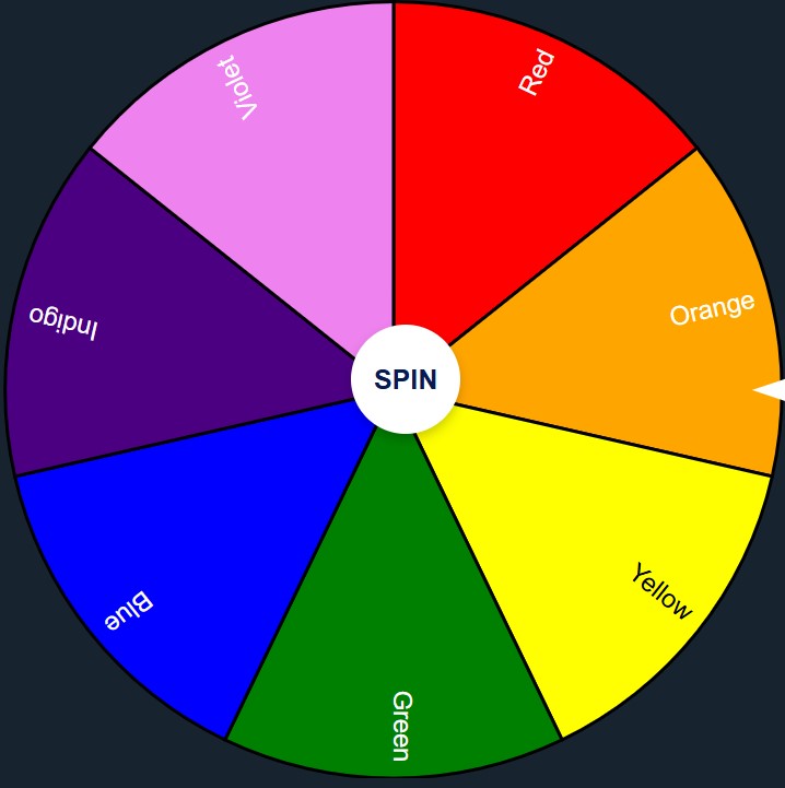 Rainbow wheel