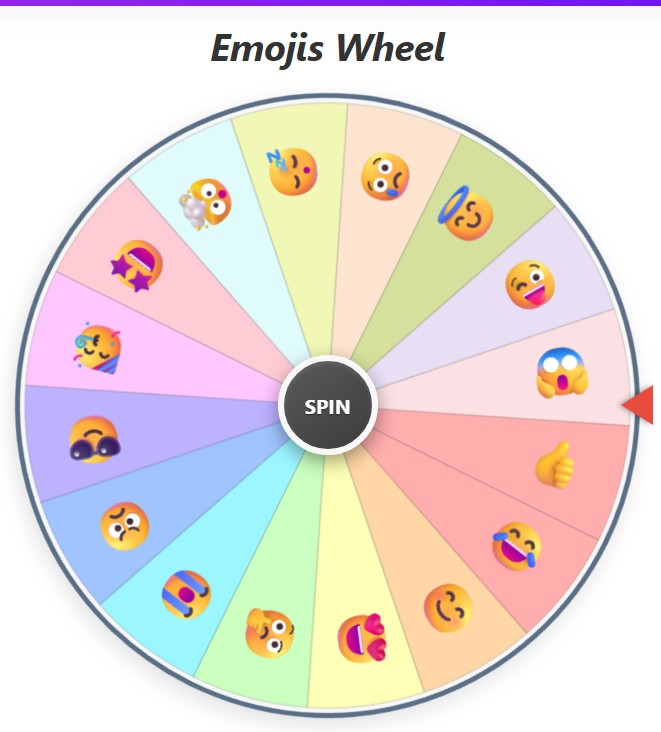 emoji wheel