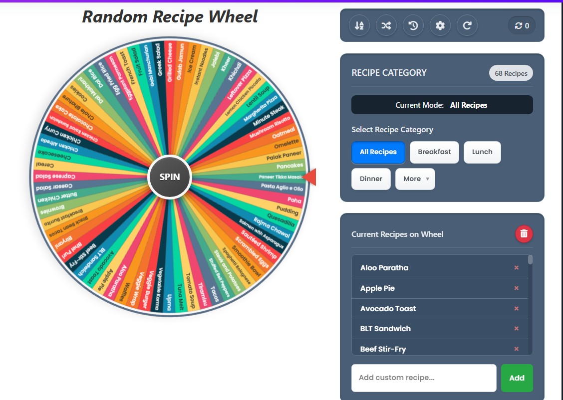 random recipe