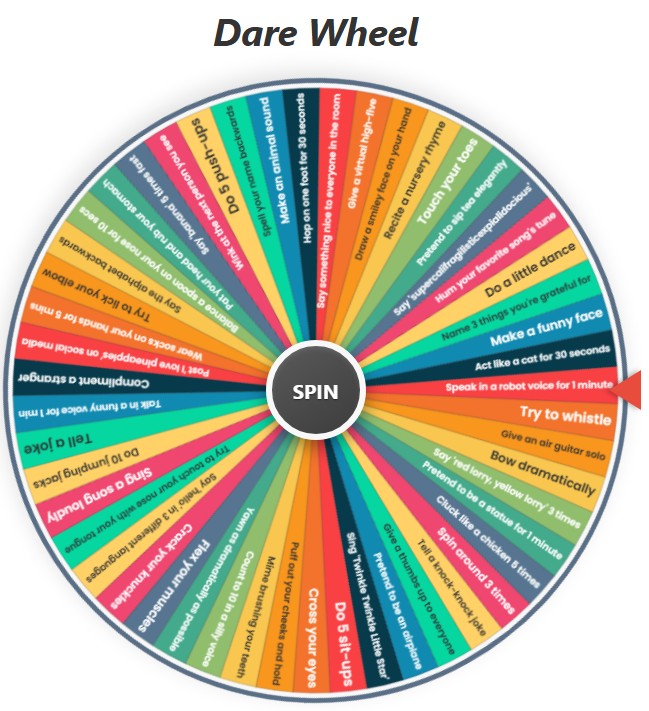 wheel of dares