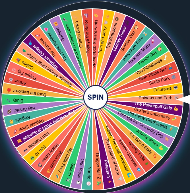 Anime Spin Wheel: Random Picker