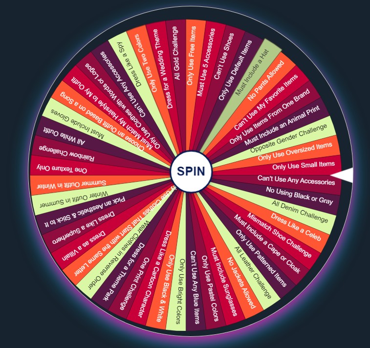 dti challenges wheel