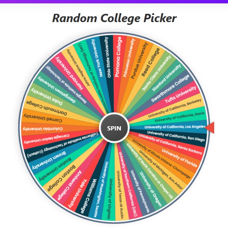 random college picker