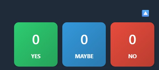 yes or no wheel decide counter